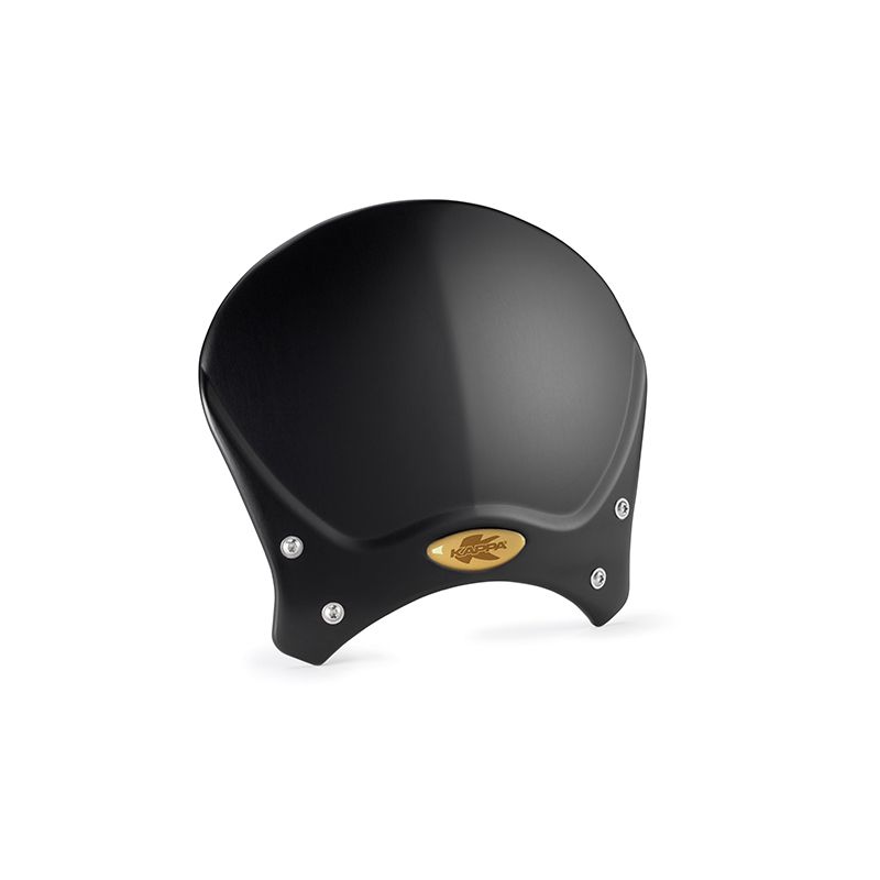 KAPPA SZYBA UNIWERSALNA CAFE RACER ALUMINIUM CZARNA 20,5 X 26,5 CM - P