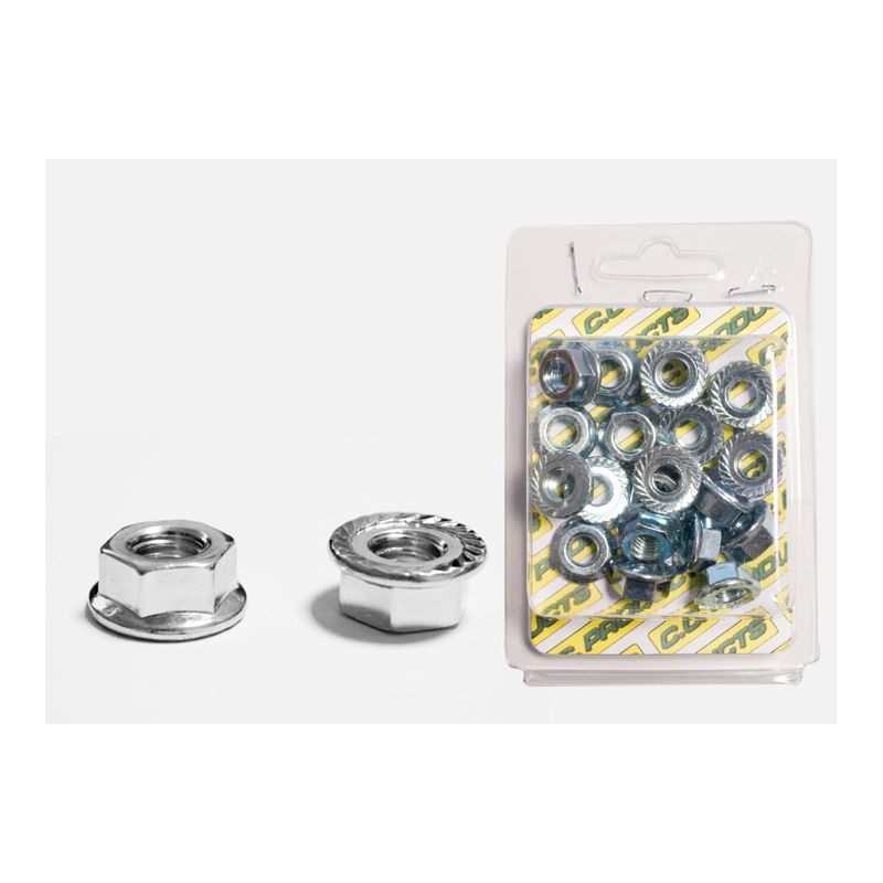 CC NAKRĘTKI Z KOŁNIERZEM M8 (20SZT) (1083-7) (CC PRODUCTS)