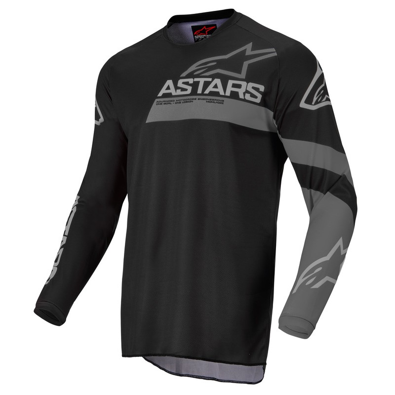 BLUZA ALPINESTARS RACER GRAPHITE JUNIOR BLACK/DARK GREY 