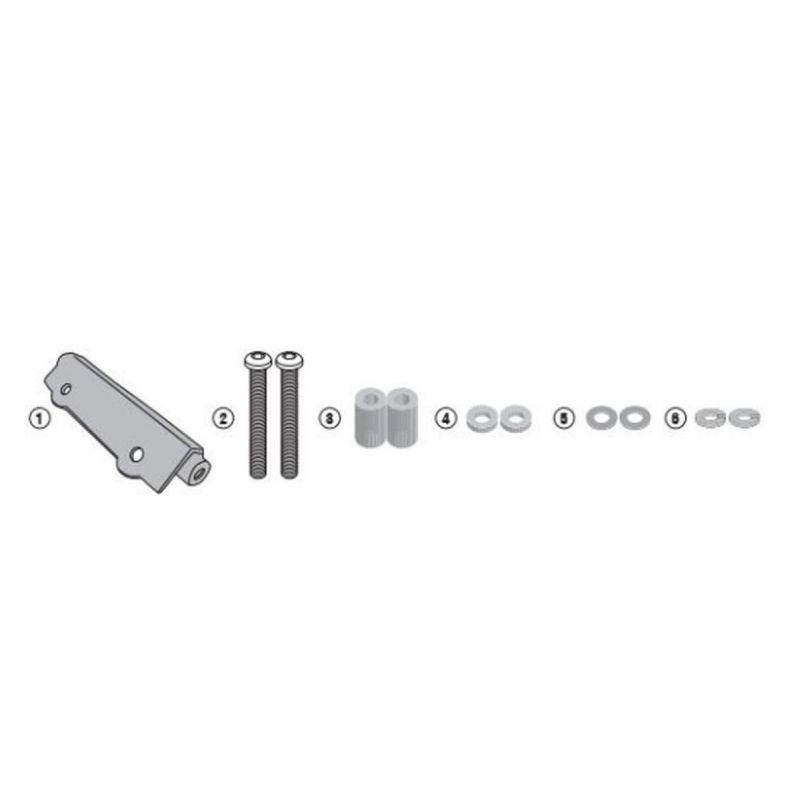 KAPPA ADAPTER DO ZAMONTOWANIA STELAŻA BOCZNEGO KLR1161 BEZ UŻYCIA ST
