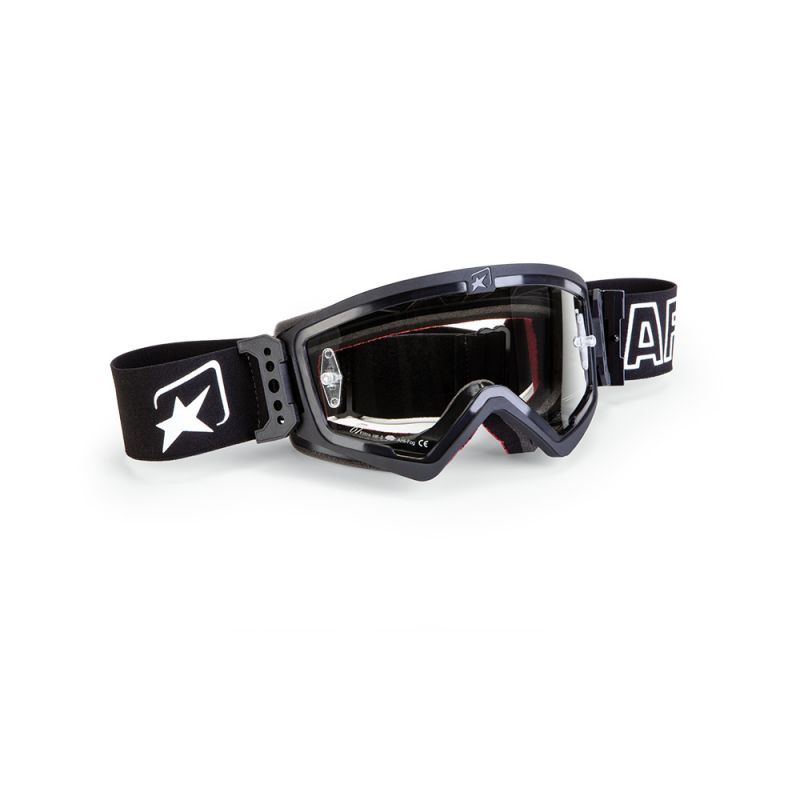 ARIETE GOGLE MUDMAX KOLOR CZARNY, SZYBKA ANTI FOG, ANTI SCRATCH, UV, R