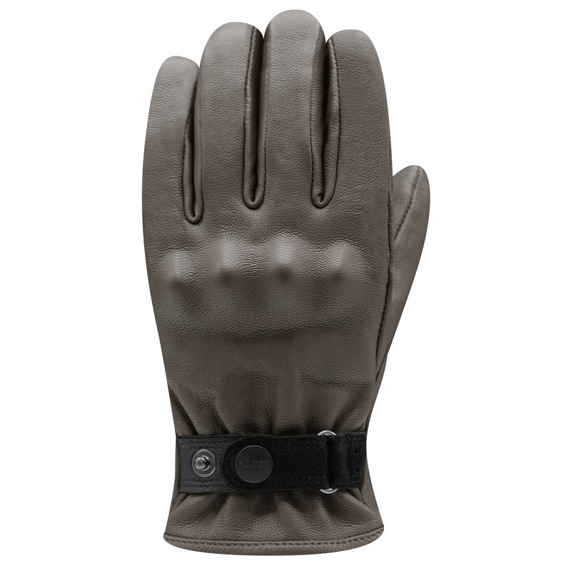 RĘKAWICE SKÓRZANE RACER RESIDENT 2 BROWN 