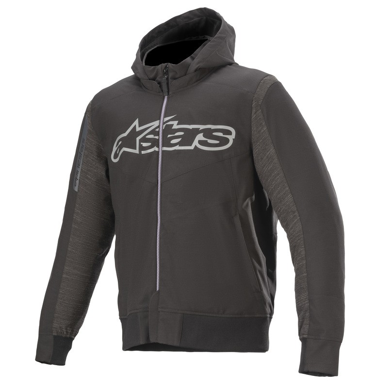 BLUZA MOTOCYKLOWA ALPINESTARS RHOD WINDSTOPPER MELANGE/BLACK 