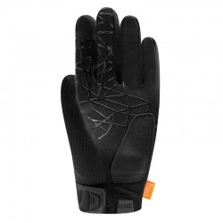 RĘKAWICE SKÓRZANO-TEKSTYLNE RACER ROCA 3 BLACK 