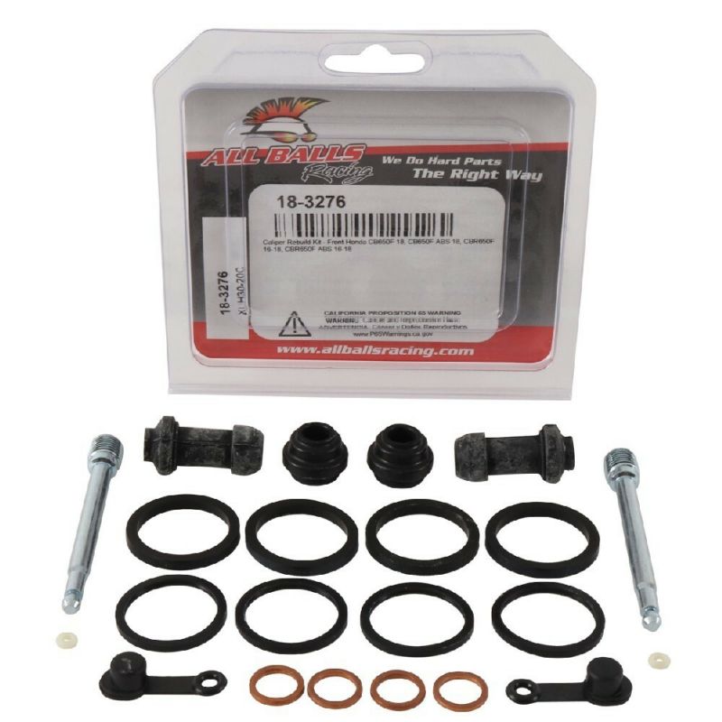 ALL BALLS ZESTAW NAPRAWCZY ZACISKU HAMULCOWEGO PRZÓD HONDA CB650F 18,