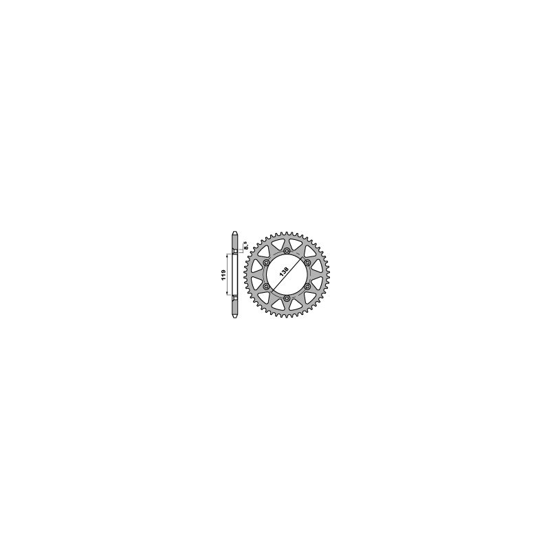 PBR ZĘBATKA TYLNA 213 50 C45 HUSABERG 92-99 (JTR1950.50) (ŁAŃC. 520