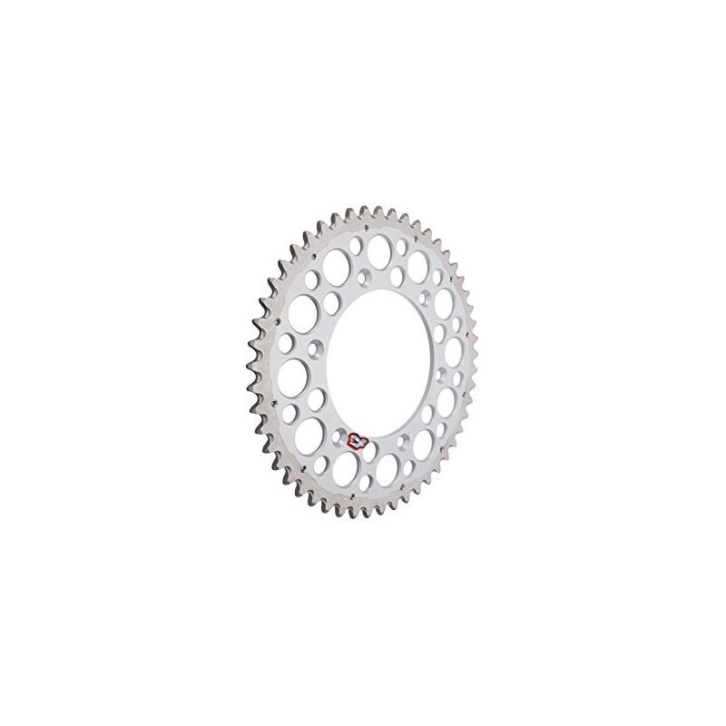 RENTHAL ZĘBATKA TYLNA TWINRING 899 51 (STALOWO-ALUMINIOWA) KOLOR SREB