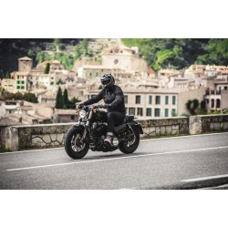 KURTKA SKÓRZANA OZONE SPARROW EVO BLACK 