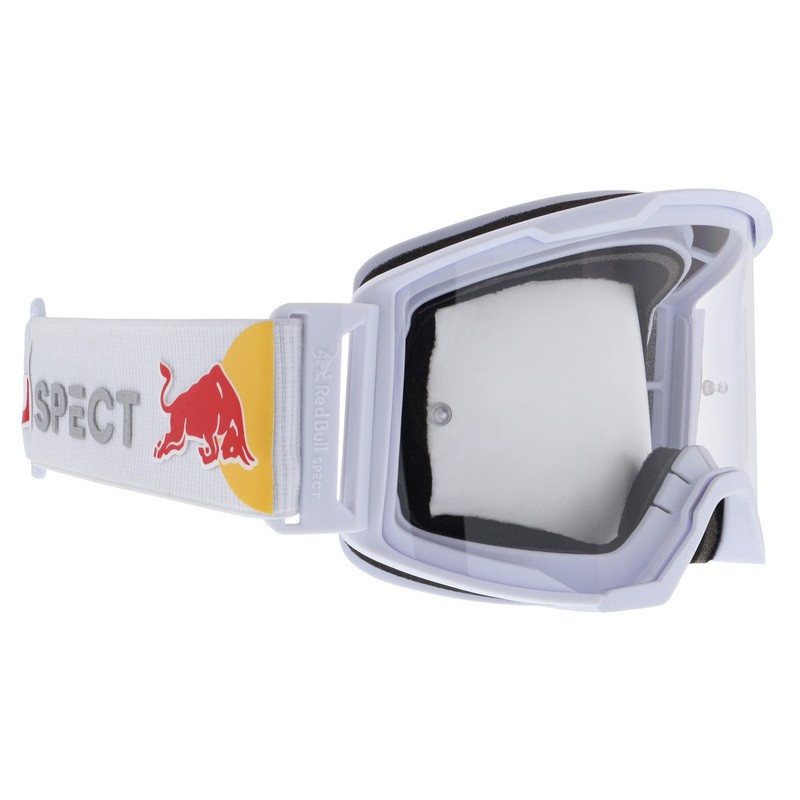 GOGLE RED BULL SPECT STRIVE WHITE - SZYBA CLEAR FLASH/CLEAR