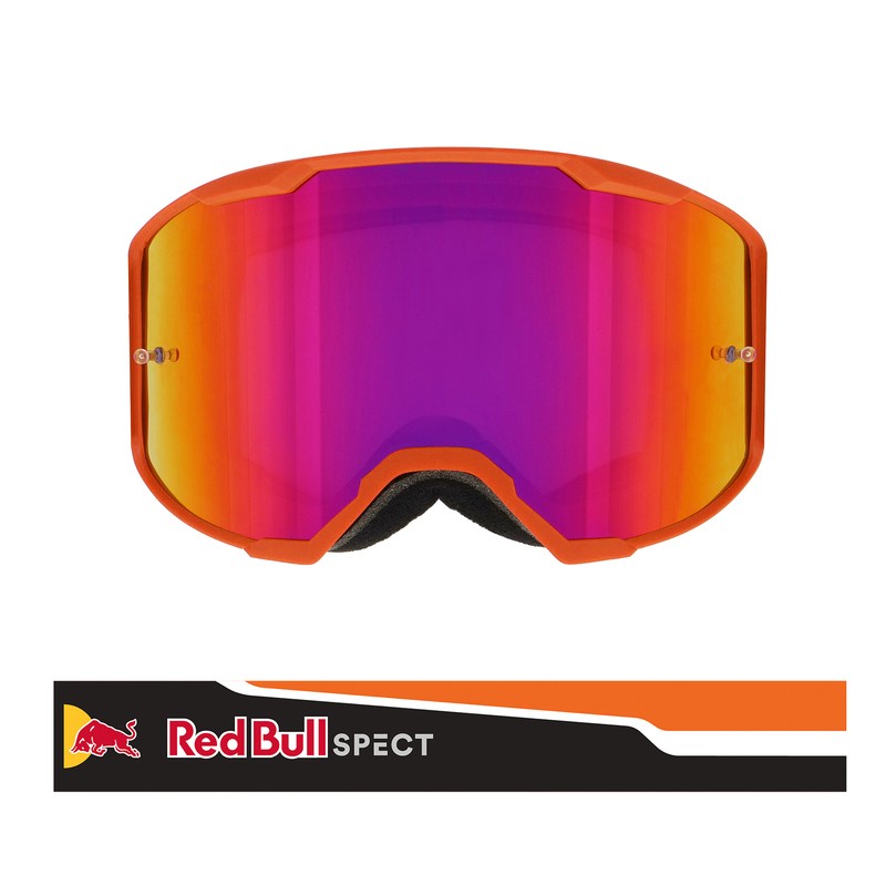 GOGLE RED BULL SPECT STRIVE ORANGE - SZYBA PURPLE RED FLASH/PURPLE WITH RED MIRROR