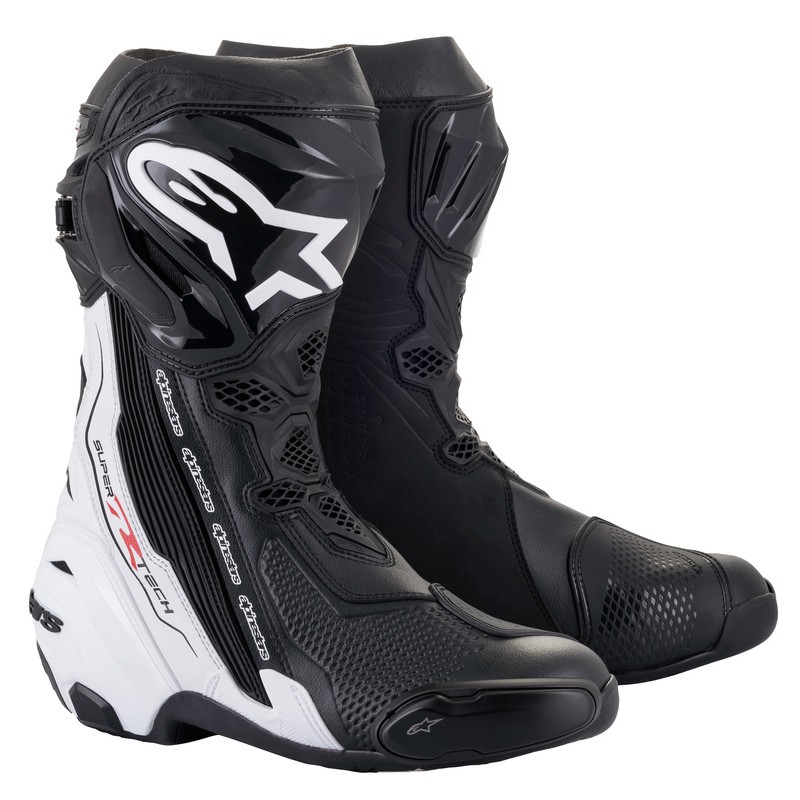 BUTY ALPINESTARS SUPERTECH R BLACK/WHITE 