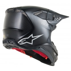 KASK ALPINESTARS SUPERTECH S-M10 SOLID BLACK MATT CARBON 