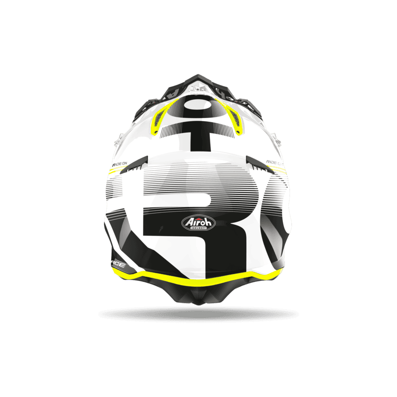 KASK AIROH AVIATOR ACE NEMESI WHITE GLOSS 