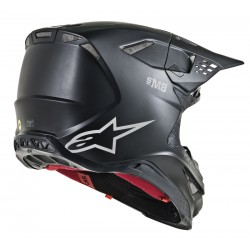 KASK ALPINESTARS SUPERTECH S-M8 SOLID BLACK MATT 
