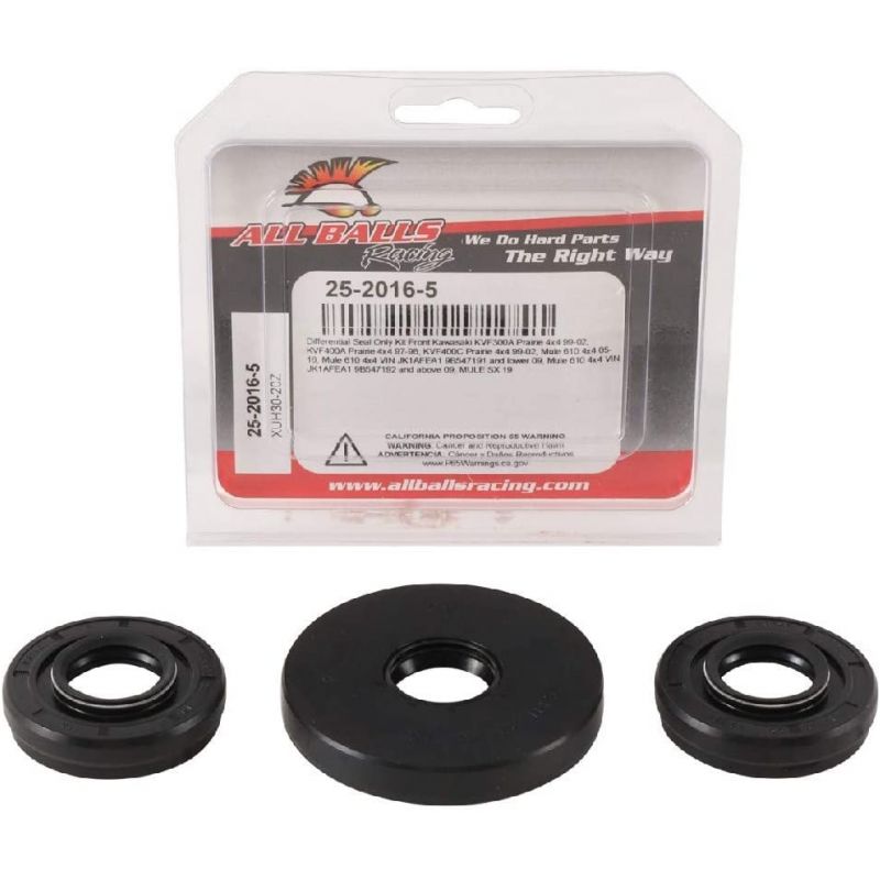 ALL BALLS USZCZELNIACZE DYFERENCJAŁU PRZEDNIEGO KAWASAKI KVF300A PRAI