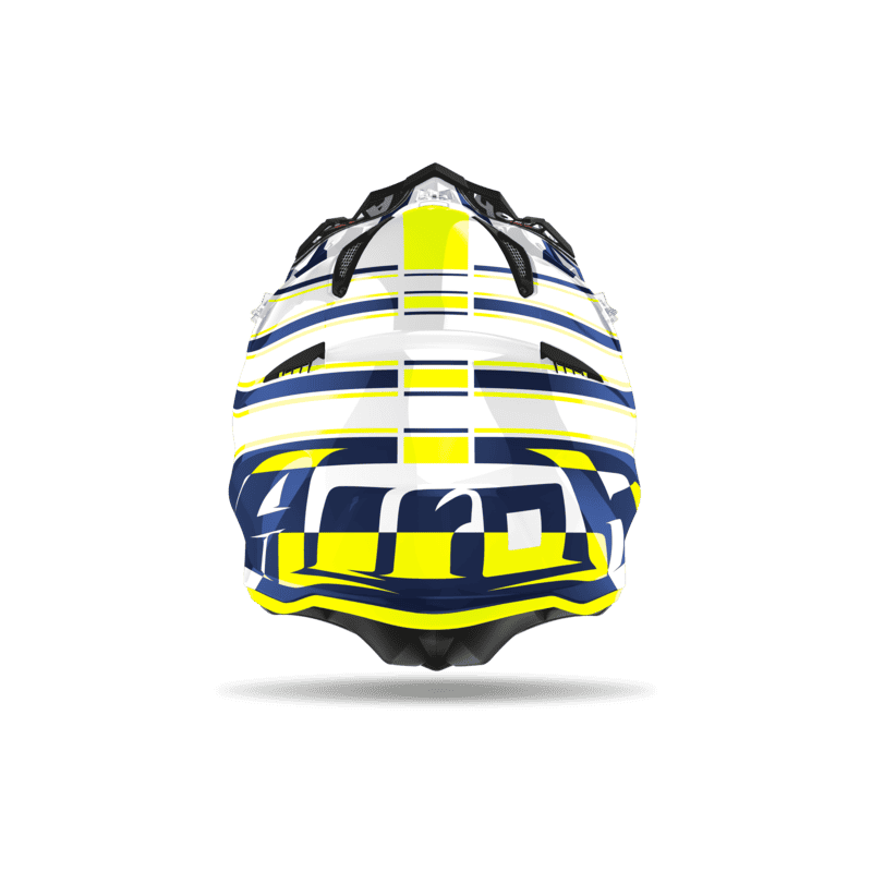 KASK AIROH AVIATOR ACE ART BLUE GLOSS 