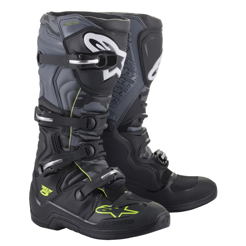 BUTY ALPINESTARS TECH 5 BLACK/COOL GREY/FLUO YELLOW 