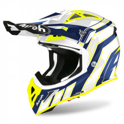 KASK AIROH AVIATOR ACE ART BLUE GLOSS 