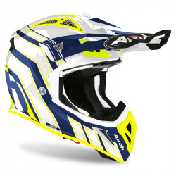 KASK AIROH AVIATOR ACE ART BLUE GLOSS 