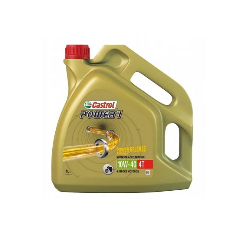 CASTROL POWER 1 GPS 4T 10W40 4L PÓŁSYNTETYK (15043F)