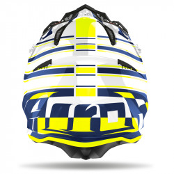 KASK AIROH AVIATOR ACE ART BLUE GLOSS 