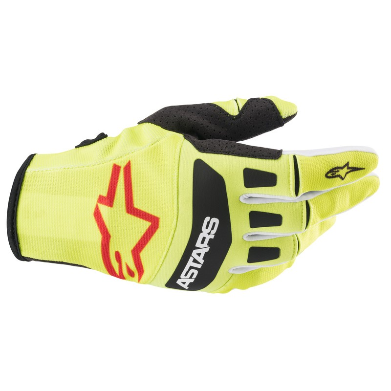 RĘKAWICE ALPINESTARS TECHSTAR FLUO YELLOW/BLACK 
