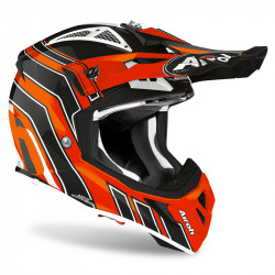 KASK AIROH AVIATOR ACE ART ORANGE GLOSS 
