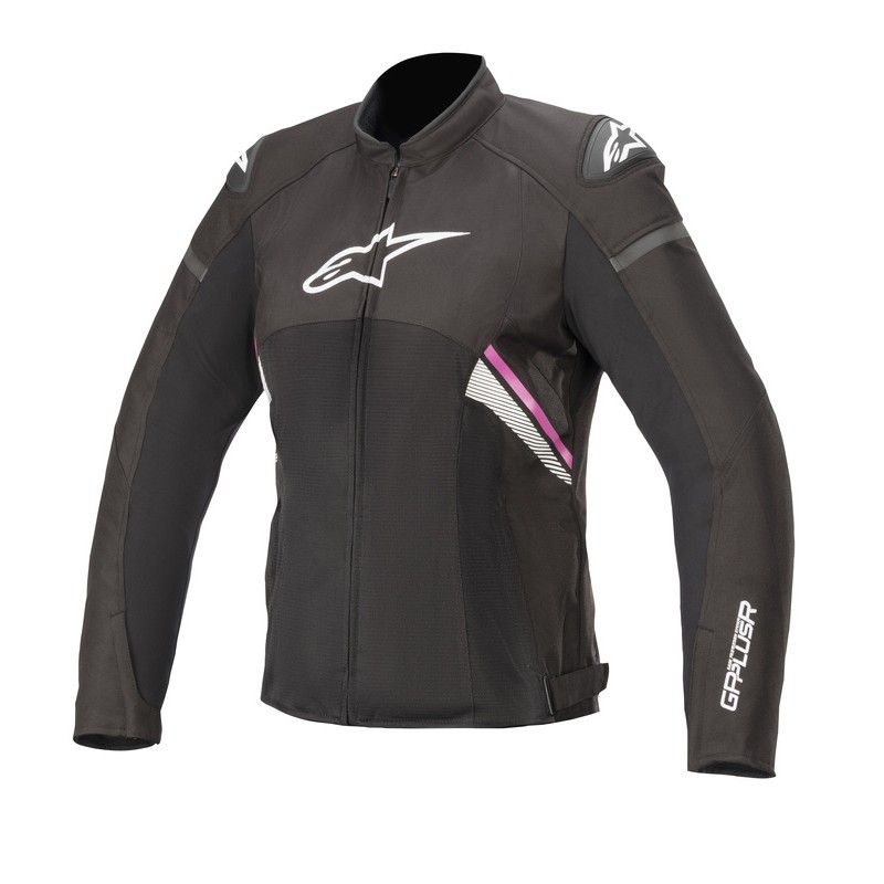 KURTKA TEKSTYLNA ALPINESTARS LADY T-GP PLUS R V3 AIR BLACK/WHITE/FUCHSIA 