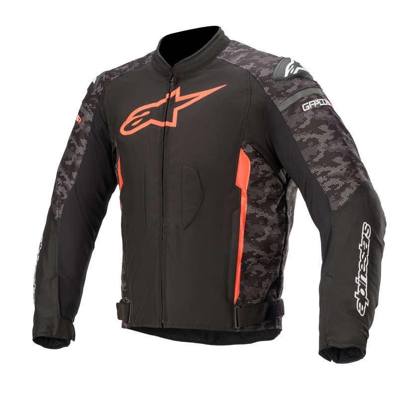 KURTKA TEKSTYLNA ALPINESTARS T-GP PLUS R V3 BLACK CAMO/FLUO RED 