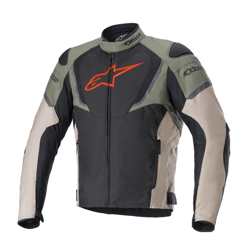 KURTKA TEKSTYLNA ALPINESTARS T-JAWS V3 BLACK/MILITARY GREEN/SAND 