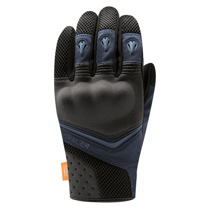 RĘKAWICE SKÓRZANO-TEKSTYLNE RACER TROOPER 4 NAVY 