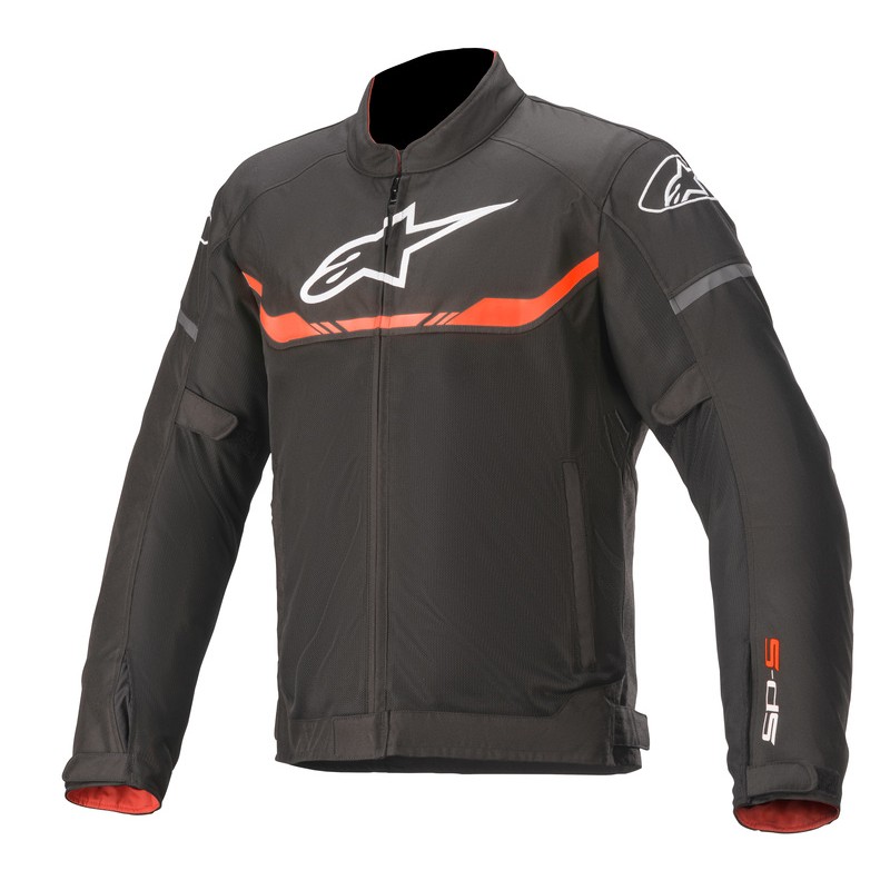 KURTKA TEKSTYLNA ALPINESTARS T-SPS AIR BLACK/FLUO RED 