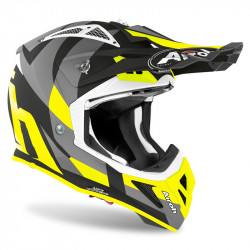 KASK AIROH AVIATOR ACE TRICK YELLOW MATT 