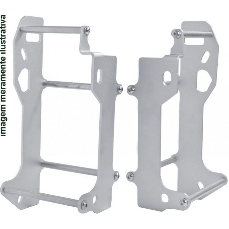 CROSSPRO OSŁONY CHŁODNICY ALUMINIOWE MODEL LIGHT ICE POLISH TM EN/MX