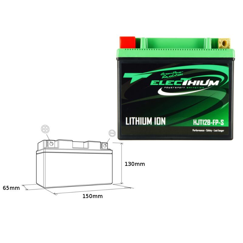 ELECTHIUM AKUMULATOR LITOWO-JONOWY ZE WSKAŹNIKIEM NAŁADOWANIA HJT12B