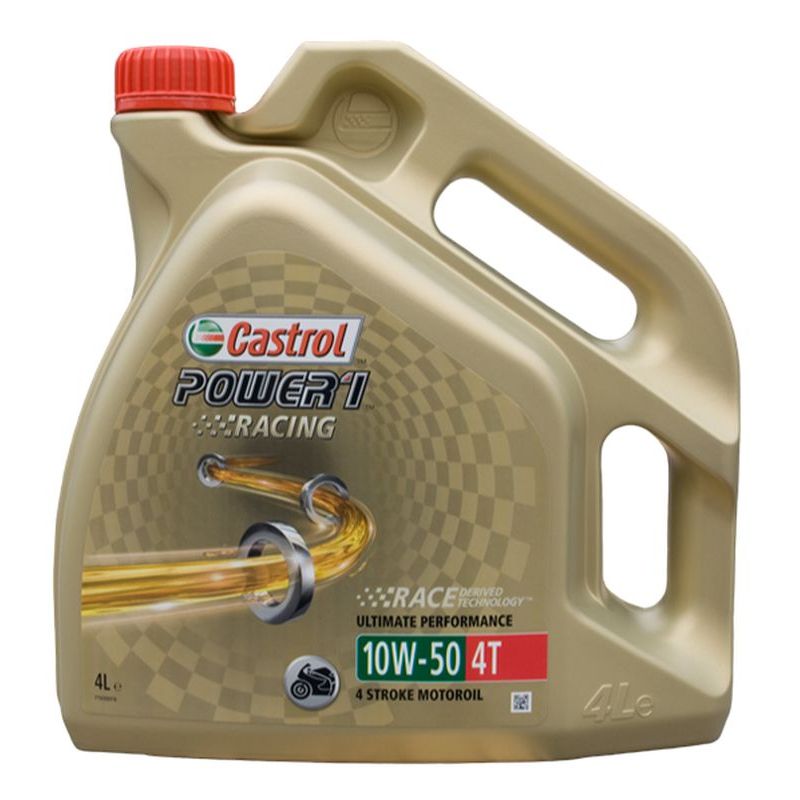 CASTROL POWER 1 RACING 4T 10W50 4L 100% SYNTETYK (15048E)
