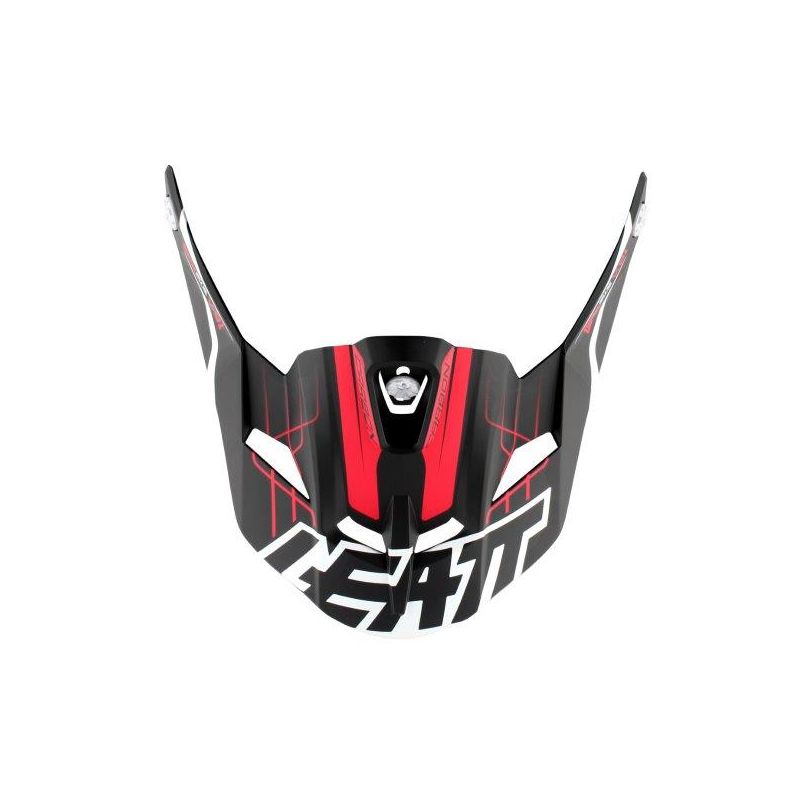 LEATT DASZEK DO KASKU GPX 6.5 CARB V01 ROZM. M-XXL KOLOR CZERWONY/SZAR