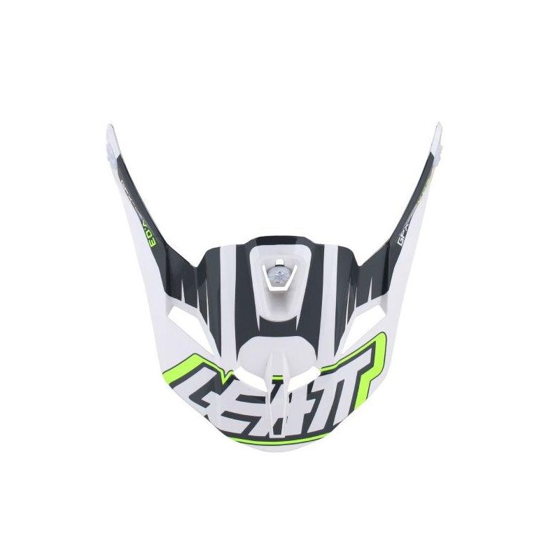 LEATT DASZEK DO KASKU GPX 5.5 V03 ROZM. M-XXL KOLOR CZARNY/BIAŁY/LIMO