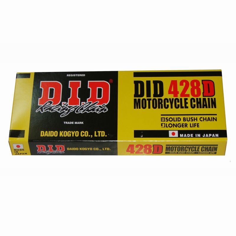 DID 428D-118 ŁAŃCUCH NAPĘDOWY (118 OGNIW) BEZ O-RINGÓW (OTWARTY + 