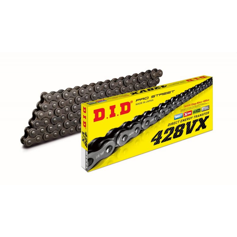 DID 428VX-130 ŁAŃCUCH NAPĘDOWY (130 OGNIW) X-RING (OTWARTY + ZAPINK