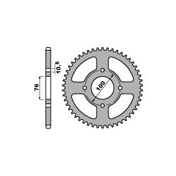 PBR ZĘBATKA TYLNA 4301 41 C45