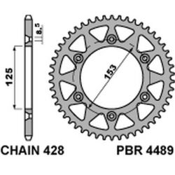 PBR ZĘBATKA TYLNA 4489 59 F...