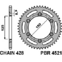 PBR ZĘBATKA TYLNA 4521 45 F...