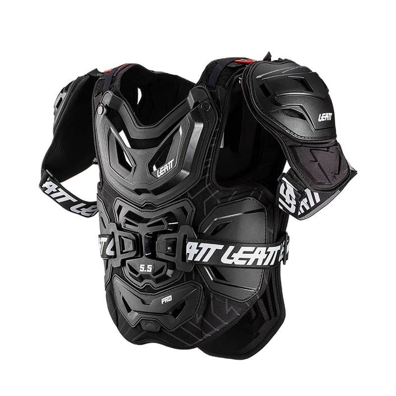 LEATT OSŁONA KLATKI PIERSIOWEJ (BUZER) CHEST PROTECTOR 5.5 PRO BLACK 