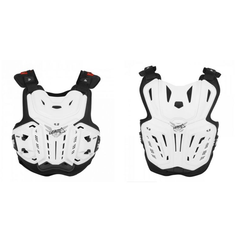LEATT OSŁONA KLATKI PIERSIOWEJ (BUZER) CHEST PROTECTOR 4.5 WHITE KOLO