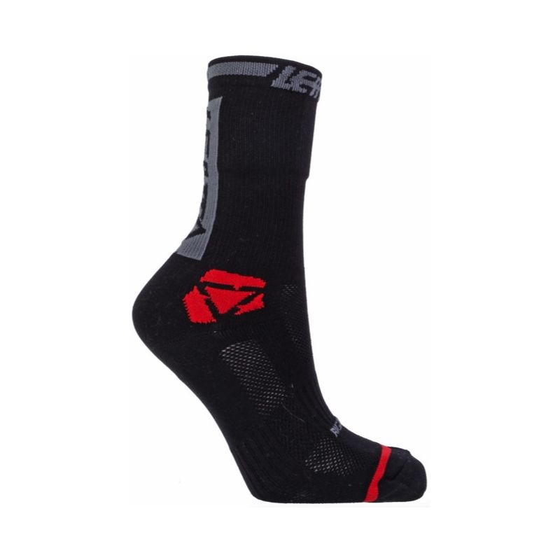 LEATT SKARPETY MTB DBX BLACK (KRÓTKIE) KOLOR CZARNY ROZMIAR S