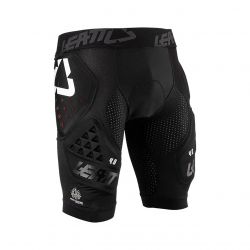 LEATT SPODENKI Z OCHRANIACZAMI IMPACT SHORTS 3DF 4.0 BLACK KOLOR CZARN