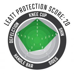 LEATT NAKOLANNIKI OCHRANIACZE KOLAN 3.0 EXT KNEE AND SHIN GUARD WHITE/