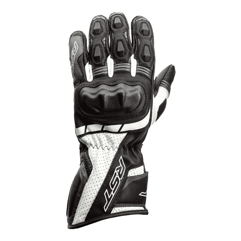 RĘKAWICE SKÓRZANE RST AXIS CE BLACK/GREY/WHITE  (2391)