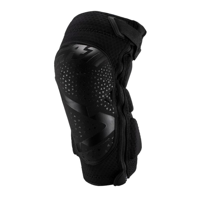 LEATT NAKOLANNIKI OCHRANIACZE KOLAN 3DF 5.0 ZIP KNEE GUARD BLACK KOLOR